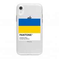 Патріотичний чохол для iPhone Xr з малюнком "Pantone"